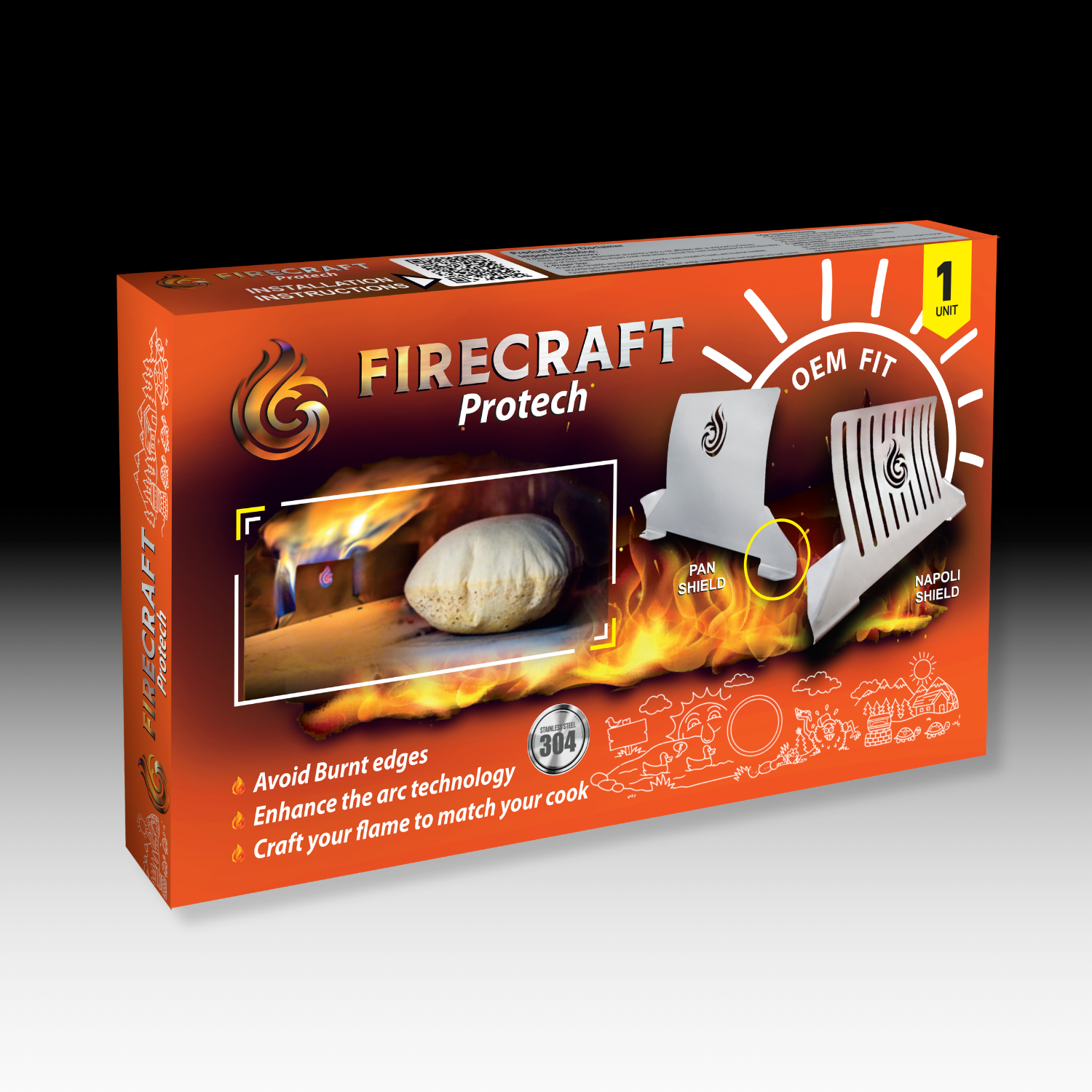 Napoli Flame Shield for ARC LITE