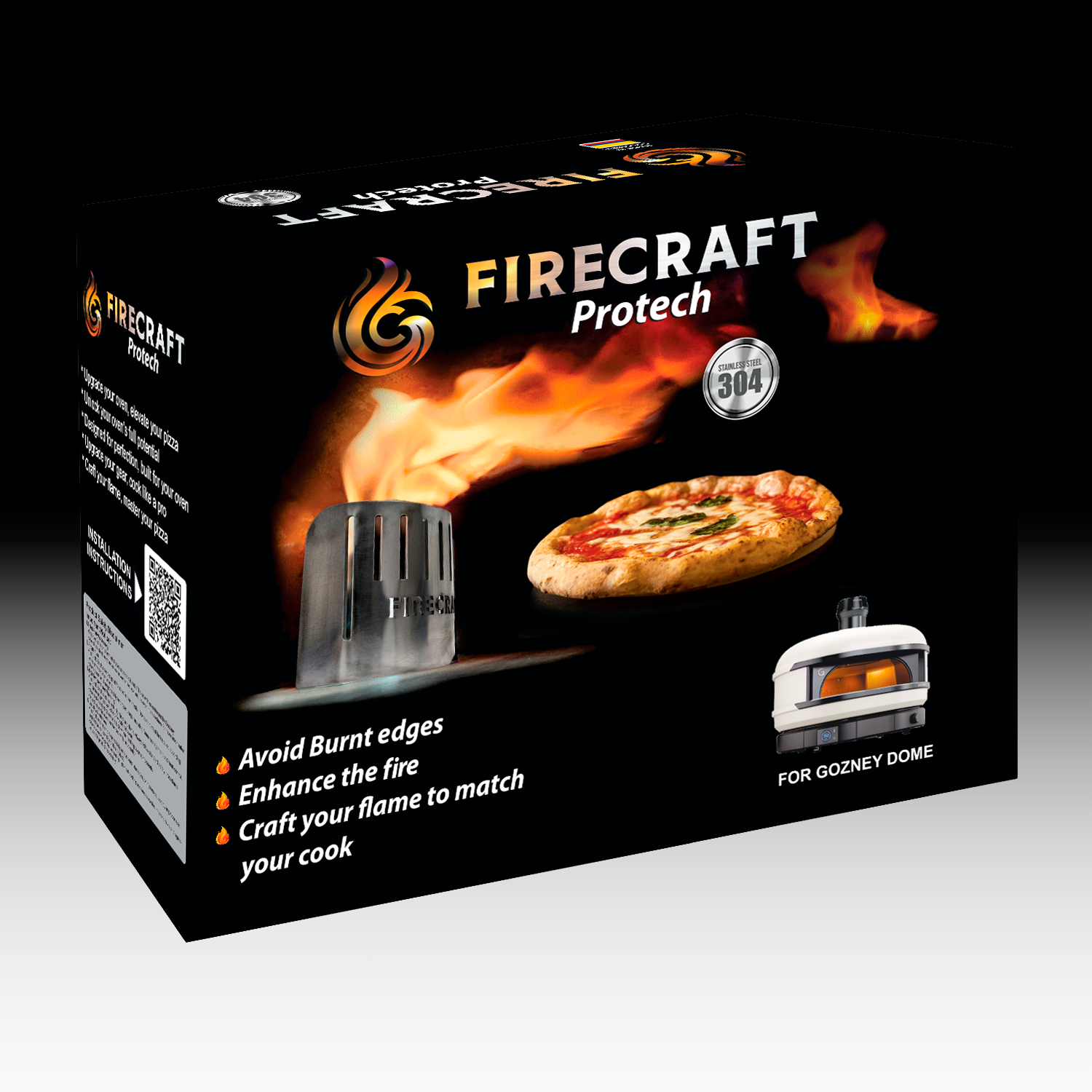 DOME NY Flame Shield for the GOZNEY DOME