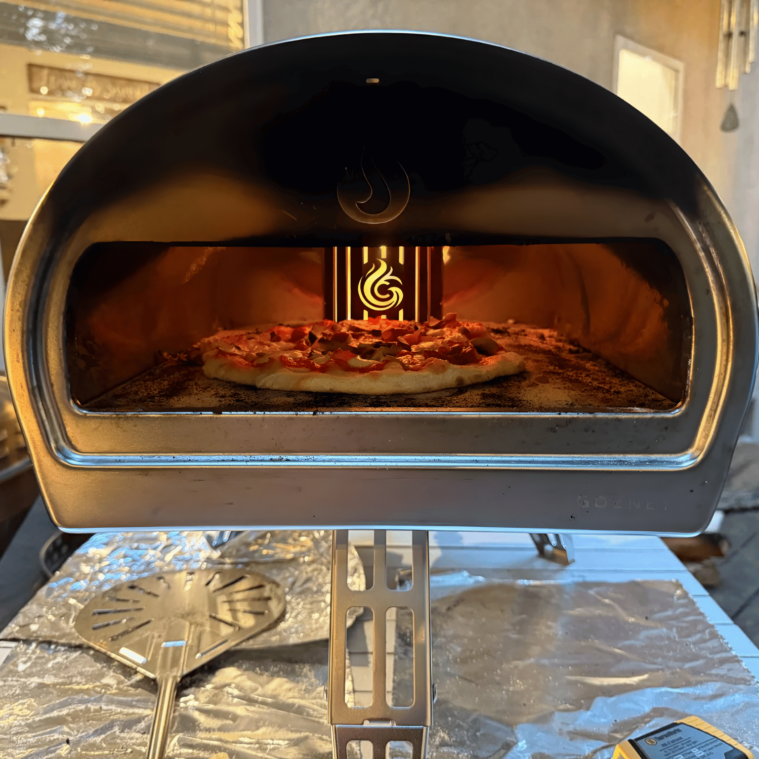 ROCCBOX Napoli Flame Shield for the GOZNEY Roccbox